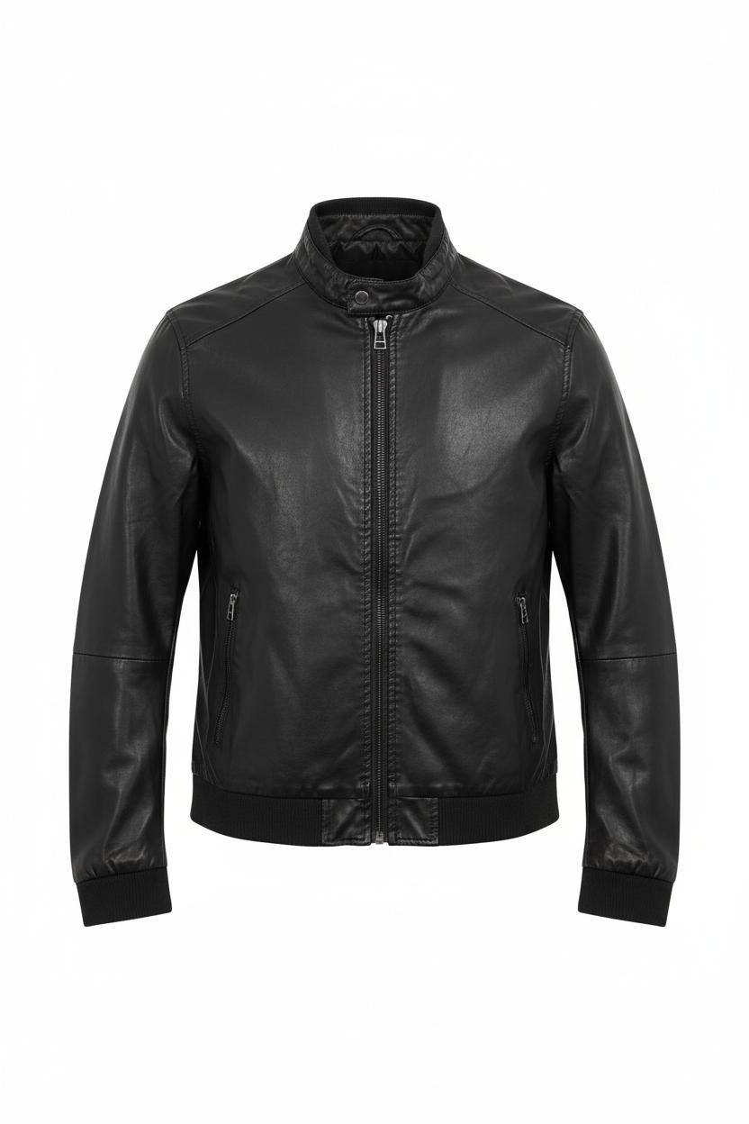 Trez Giubbotto Ecopelle GREASE-10PU M50243 935 Nero