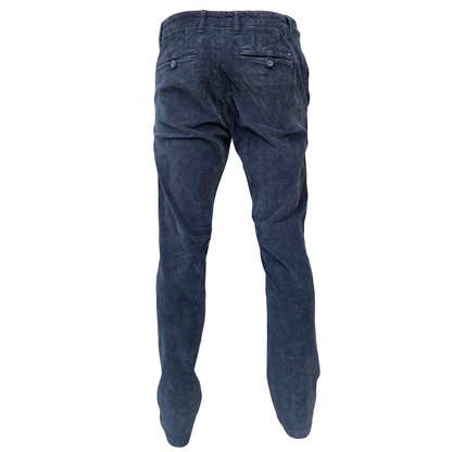 Trez Pantalone Uomo Velluto Millerighe M49592 238 PROT-CORD Blu – elegante, comfort, moda uomo