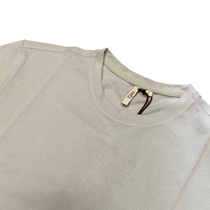 Trez T-shirt in Cotone Piqué Uomo Grigia M49046-805