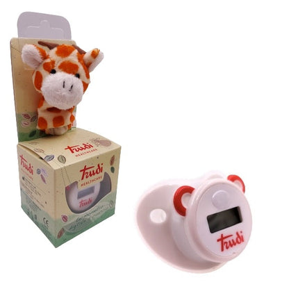 Trudi Digitales Baby-Schnuller-Thermometer mit Plüschgiraffe für Babys
