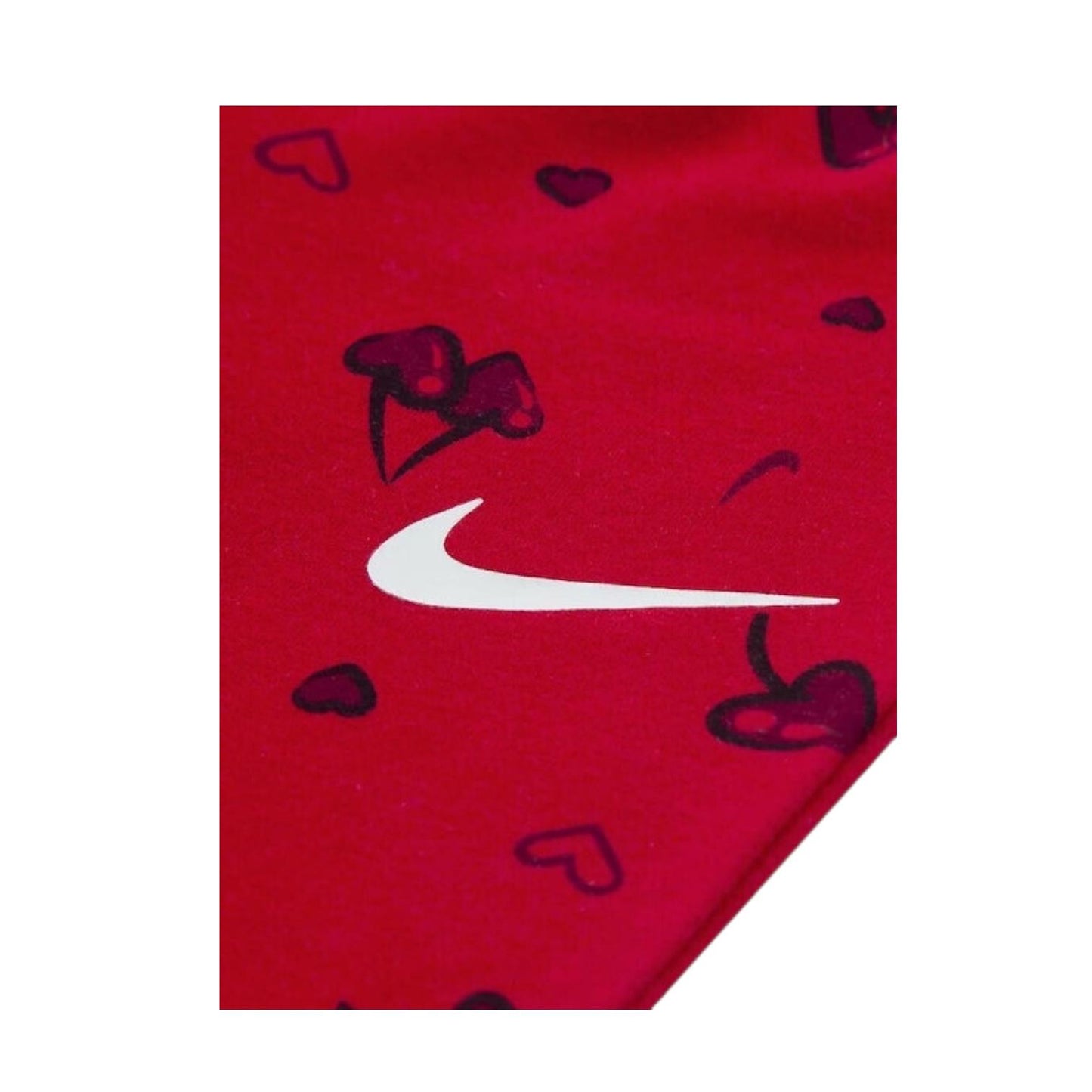 Nike Tuta Sportiva Bambina 36N667-U10 Bianco Rosso