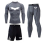Men's Skinny Fit Sports Tracksuit | Men's Slim Fit Gym Set