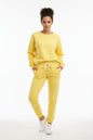 Women's Fleece Two-Piece Sweatshirt and Casual Pants Tracksuit Autumn Winter