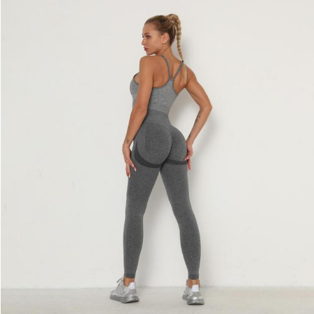 Set Sportivo Donna Seamless Palestra | Completo Fitness Donna Vita Alta