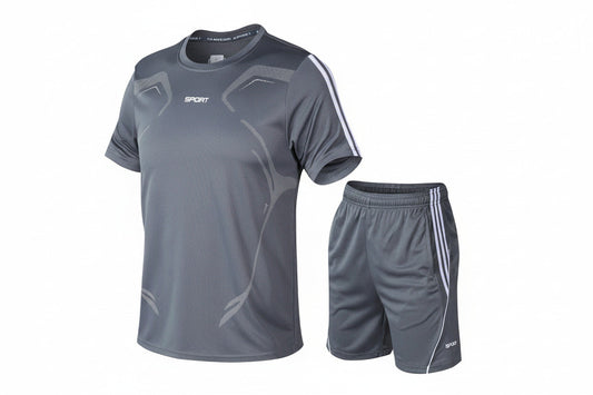 Tuta Uomo Fitness e Running – Completo Sportivo Tecnico Palestra