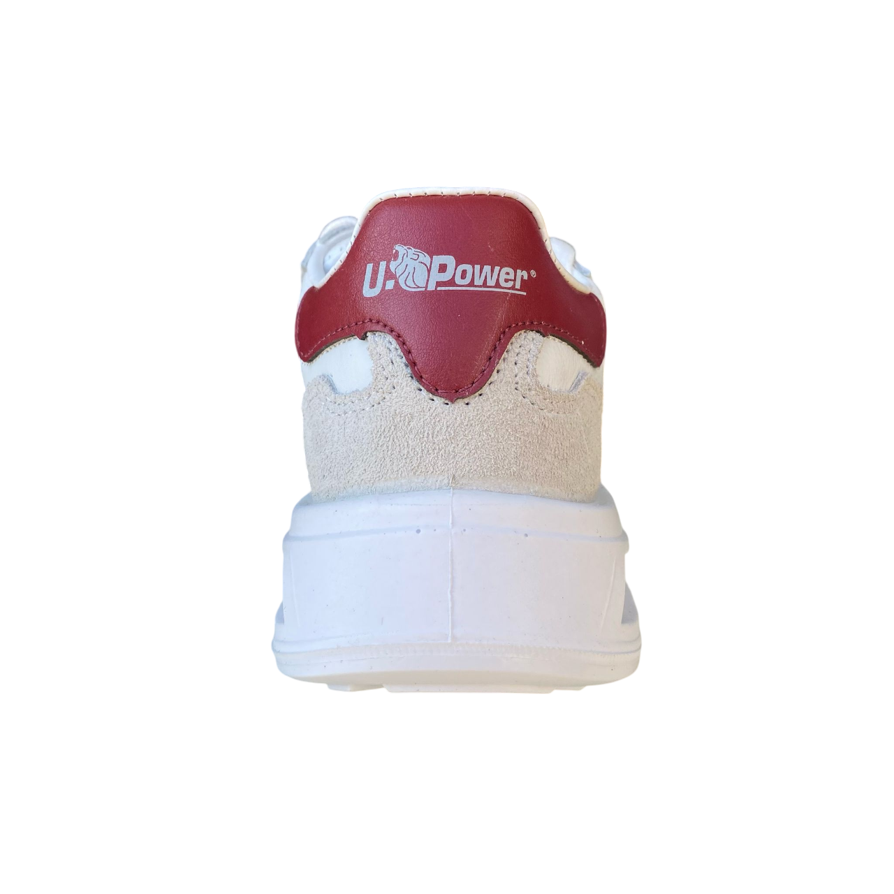 U.Power scarpa sneakers antiscivolo Lilas Ob SR UB20069 bianco-amaranto