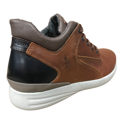 US Polo Assn. Winter Leather YETZI4072W8/L1 Marrone