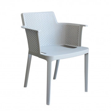 Poltrona Cathy - Poltrona impilabile in polipropilene - Dimensioni: 60x58x76.5cm