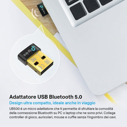 UB500 Adattatore USB Bluetooth 5.3