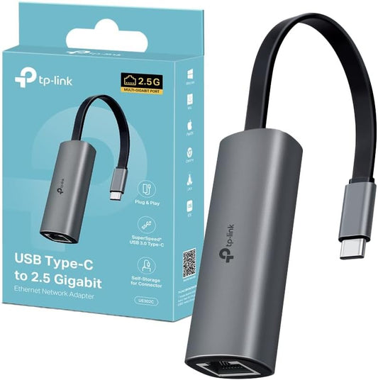 UE302C Adattatore di Rete da USB Type-C a Ethernet 2.5 Gigabit