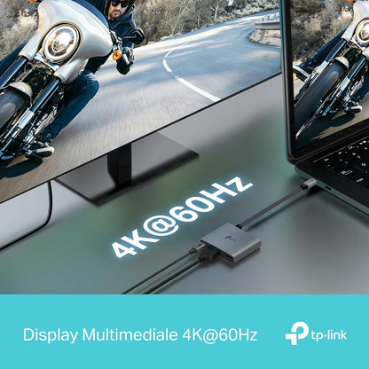 UH3020C Hub USB-C 3 in 1, HDMI 4K@60Hz