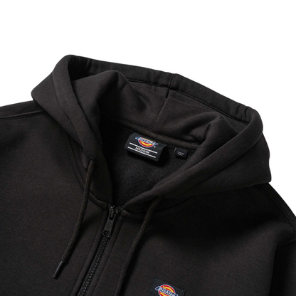 Dickies Felpa con cappuccio e cerniera intera da uomo Oakport DK0A4XD3BLK nero
