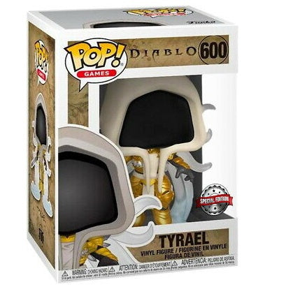 Funko Pop Diablo 3 (600) Tyrael Metallic Special Edition Vinyl Figure Exclusive