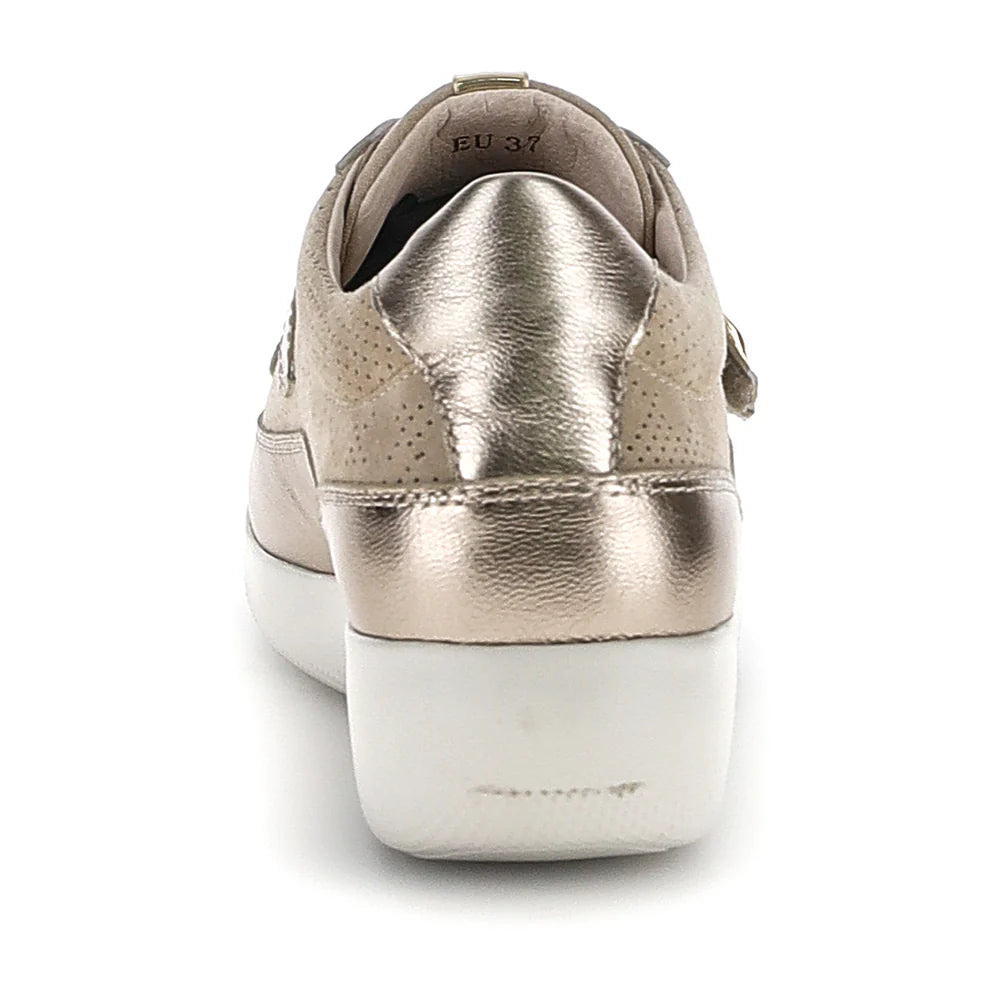 Stonefly Paseo 50 Donna Strappo Oro-Beige 223455-E1U – Scarpa Comfort Blusoft®