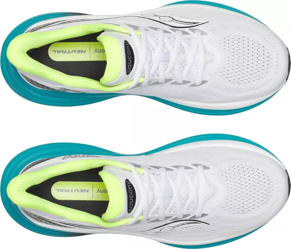 Saucony Triumph 24 S100997-1002 - Scarpe Running Uomo Bianco Turchese