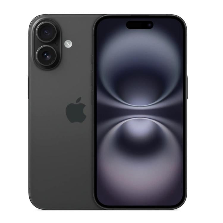 APPLE IPHONE 16 128GB OLED 6.1" SCHWARZ SCHWARZ EU MYEK3QL/A - 12MP DUAL ESIM 5G