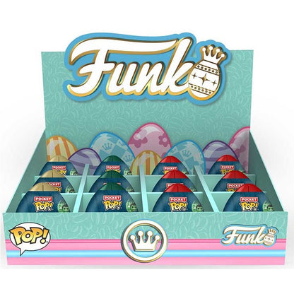 Funko Pop ! Eggs 12Pz Figure Mini Assortimento Marvel Personaggi Misti Pasqua