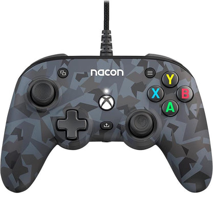 Nacon Pro Compact Controller Xbox Serie X|S One Pc Programmable Sound Camo Urban - Pad Licenza Ufficial XBOX