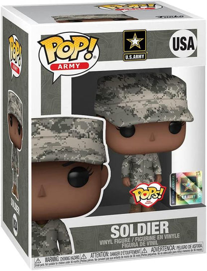 Funko Pop! U.S. Army (USA) Weibliche Armeeuniform 1 Soldatin – Figur