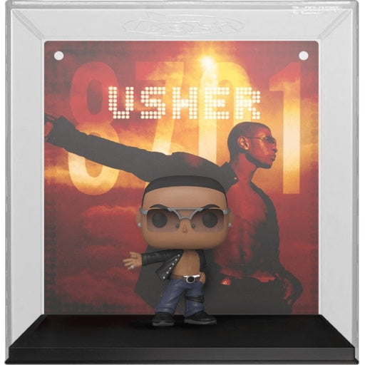 Funko Pop ! Albums Usher 8701 - Usher (39) Music Vinyl Figure Da Collezione