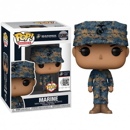 Funko Pop Marines (USMC) Marine Female 2 Tarnung Armee Marine Vinyl Figur