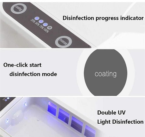 Techmade Box Sterilisator UV-Ultraviolettstrahlen Maske Telefon Zubehör