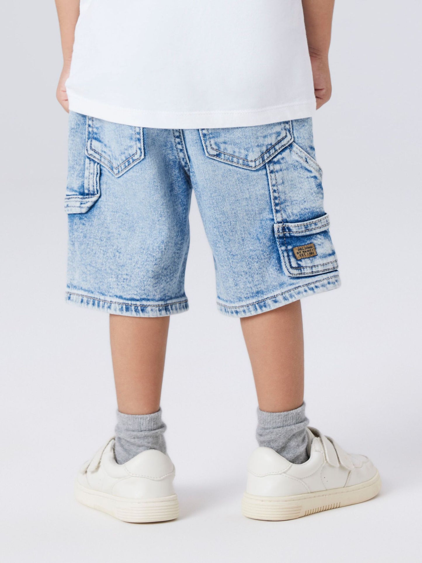 Name It Pantaloncino Jeans Bimbo NMMBEN LOOSE 13252453 Blu Chiaro