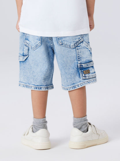 Name It Pantaloncino Jeans Bimbo NMMBEN LOOSE 13252453 Blu Chiaro
