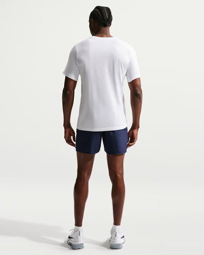 Nike Miler pantaloncino uomo da running Dri-FIT con slip integrati 13 cm IF2060-410 blu