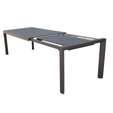 Tavolo allungabile Houston struttura in alluminio 135/180 x 70