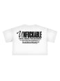 Unfck – T-Shirt Donna Cropped 200gsm Made in Italy