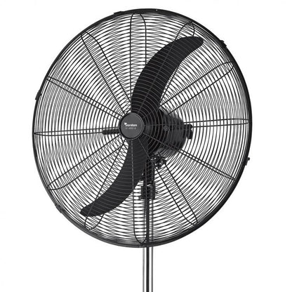 Ventilatore Industriale  Piantana Da Terra Oscillante Pale Acciaio Ø 75Cm 190W
