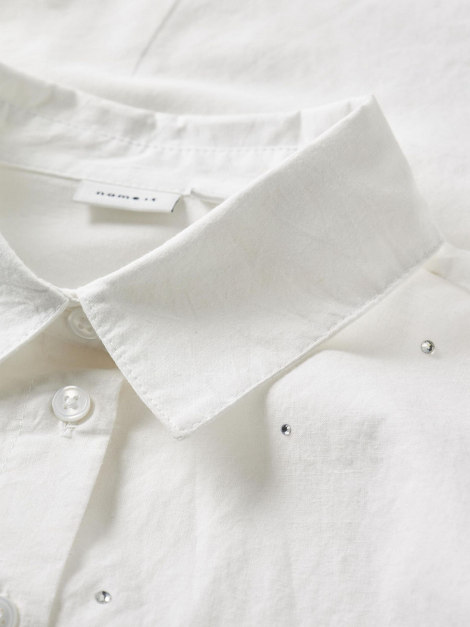 Name It Camicia Bambino Bianca Maniche Lunghe - NKMROVER-13248920