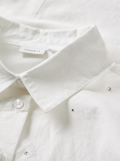 Name It Camicia Bambino Bianca Maniche Lunghe - NKMROVER-13248920