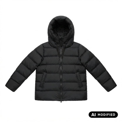 Bomboogie piumino donna con cappuccio Rome GW6012TMST 90 nero