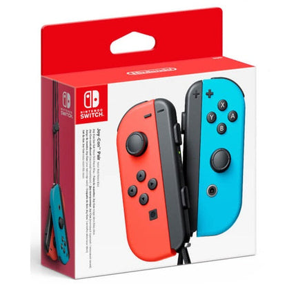 Joy-Con Controller-Paar Nintendo Switch Rot / Blau Gamepad Joystick Neon-Rot/Blau