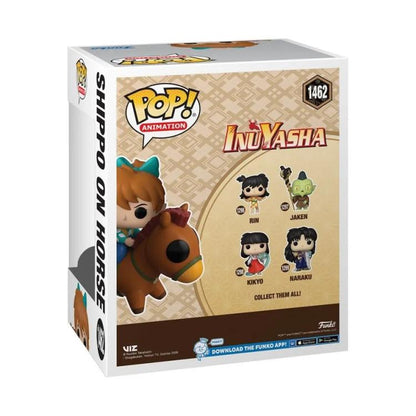 Funko Pop ! Animation Inuyasha Dlx -(1462) Shippo On Horse Figure 15Cm Nycc 2023
