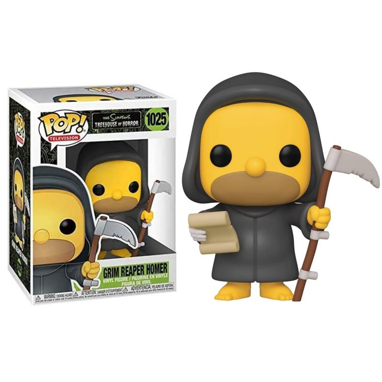 Funko Pop! Die Simpsons Treehouse of Horror – (1025) Grim Reaper Homer 9 cm