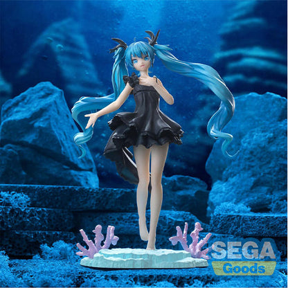 Sega Goods Deep Sea Girl (Hatsune Miku) Figur Pvc Luminasta Statue Sammlung