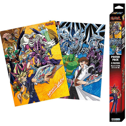 Abystyle (YU-GI-OH!) Set mit 2 Chibi-Postern: „Yugi und Kaiba“ (52x38) Gb Eye
