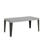 Extendable Flame table with anthracite frame and legs