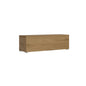 TV stand with cable management flap L.133.6 - L.173.6 H.40 D.39.2 with feet
