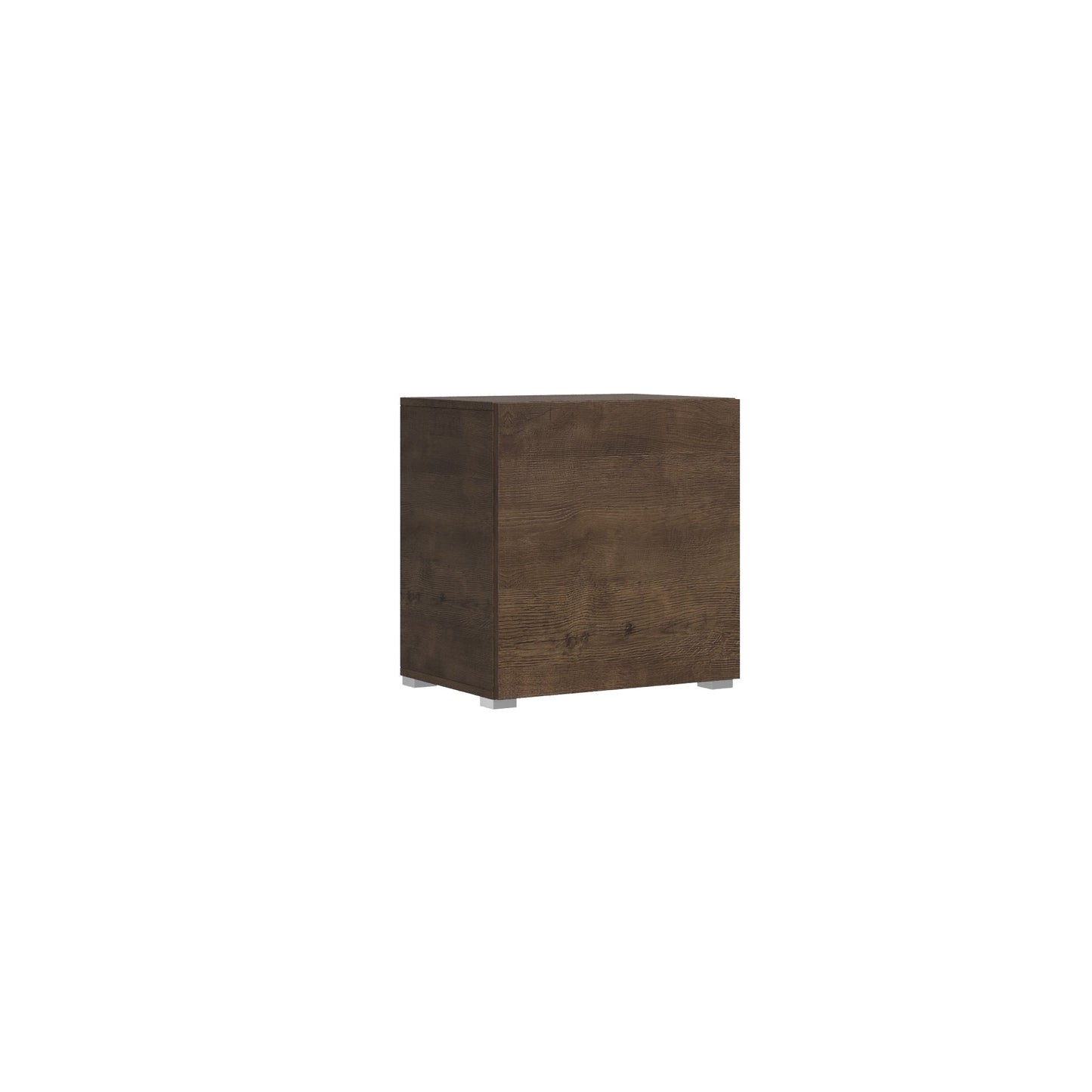 Unterschrank B.60 H.60 T.39,2 mit Holzfüßen links-rechts