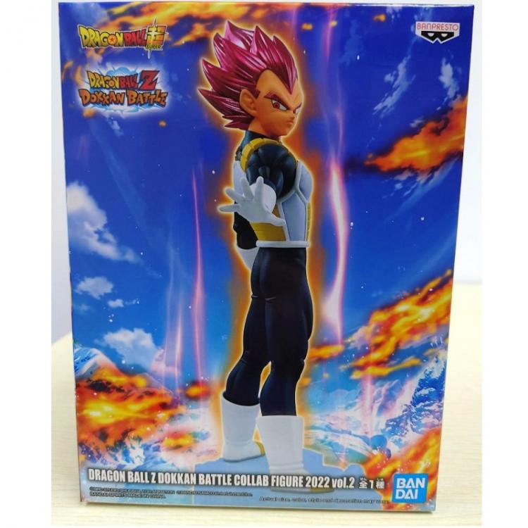 BANPRESTO DRAGON BALL Z DOKKAN BATTLE VOL 2 2022 FIGUR - VEGETA STATUE BANDAI