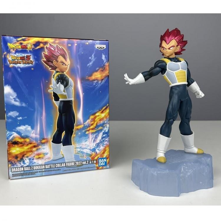 BANPRESTO DRAGON BALL Z DOKKAN BATTLE VOL 2 2022 FIGUR - VEGETA STATUE BANDAI