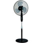 Joytech Pedestal Column Fan Floor 45W Ø 40cm 3 Adjustable Speeds Black