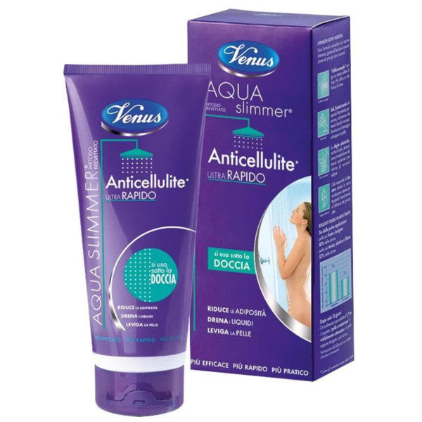 Venus Gel Anti-Cellulite Aqua Slimmer 200 ml Ultraschnell Entwässernde Körpercreme