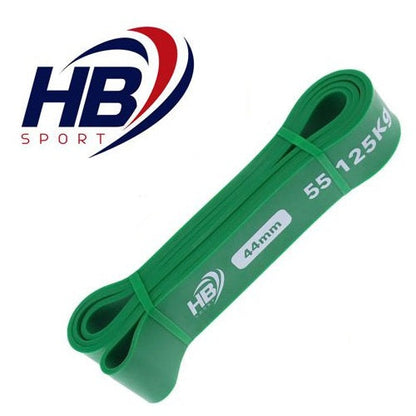 GUMMIBAND TRAININGSBÄNDER WIDERSTANDSBÄNDER FITNESS | 55KG