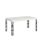 Ghibli extendable table with frame in various finishes