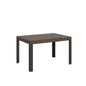 Extendable table Linea P.90 with Anthracite iron frame